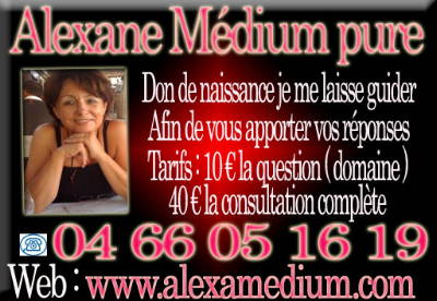 Voyant(e) Alexane Médium Pure Voyant Alexane Médium Pure
