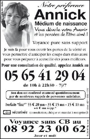 Voyant(e) Annick médium Voyant Annick médium