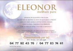 Voyant Eleonor (Gagnez l'interprétation d'une tâche d'encre)