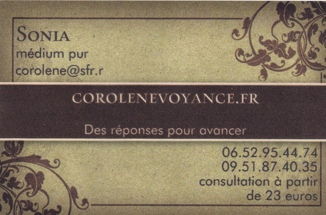 Voyant(e) Corolène Médium pure Voyant Corolène Médium pure